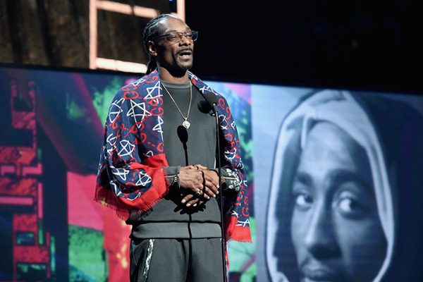 Snoop Dogg Inducts Tupac Into the Rock & Roll Hall of Fame