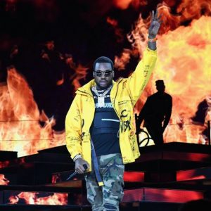 Meek Mill Performs at 2019 NBA All-Star Game