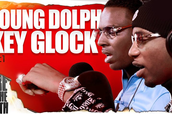 Young Dolph & Key Glock fire in the booth